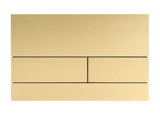 PRZYCISK DO STELAŻA PODTYNKOWEG T STEEL BRUSH GOLD