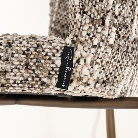 RICHMOND krzesło barowe ODARBY brązowe