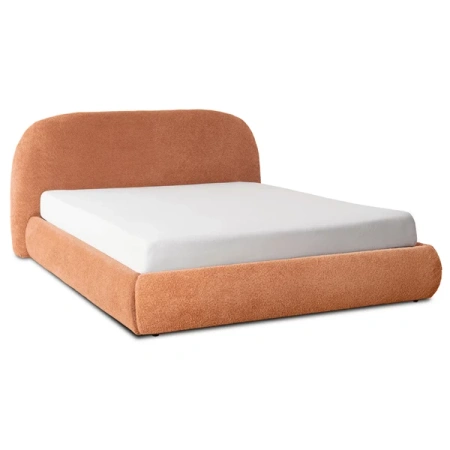 Łóżko 160x200 ROSSO Rude Boucle Z Pojemnikiem