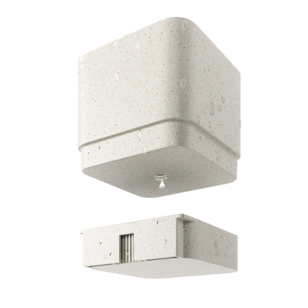 UMBRA zestaw doniczek CUBIKO biały