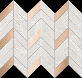 TUBĄDZIN BASTILLE WHITE MOZAIKA 29,8X24,6