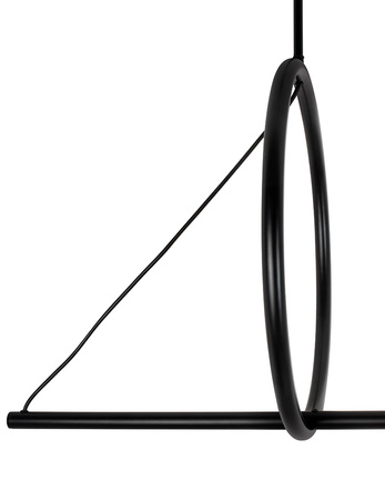 MOOSEE lampa wisząca STICK czarna