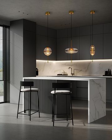 MOOSEE lampa wisząca CHAPLIN 200 mosiądz