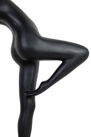 MOOSEE lampa podłogowa HUMAN ACROBATIC    czarna