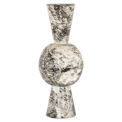 RICHMOND wazon FLORRY biały / czarny