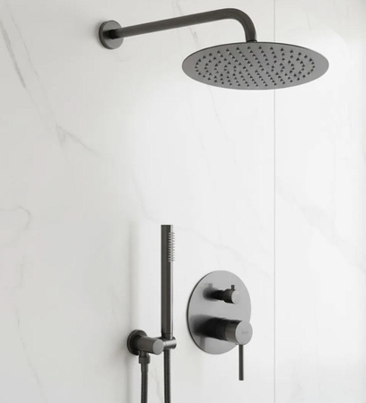 ZESTAW NATRYSKOWY PODTYNKOWY LUNGO TYTAN + BOX