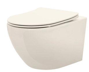 WC - CARLO MINI RIMLESS ECRU