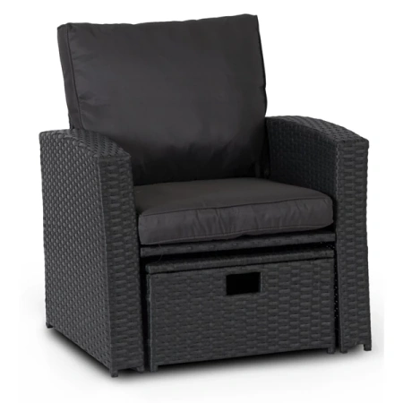 Zestaw Mebli Ogrodowych FLORYDA Ciemnoszary