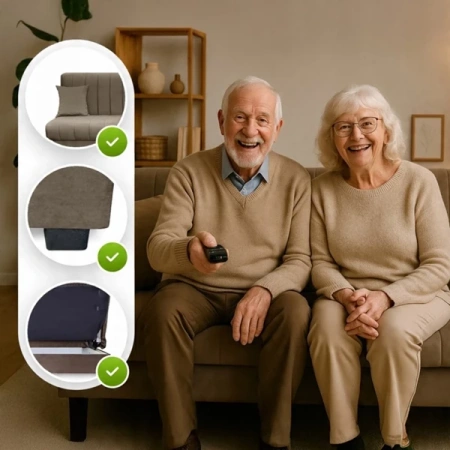 Zestaw 2x Sofa SIGMA Beżowa