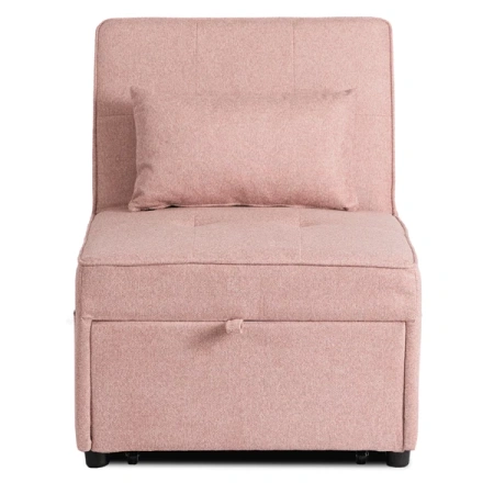 Fotel IBERIS 67 cm Różowy