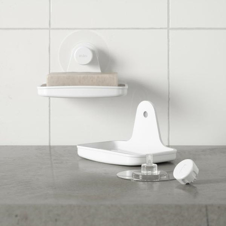 UMBRA mydelniczka FLEX biała