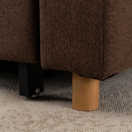 Fotel SOLOR Brązowy