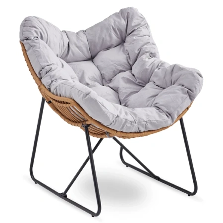 Fotel Wypoczynkowy FIN Szary
