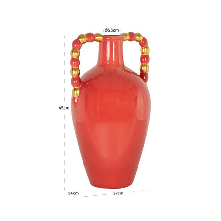 RICHMOND wazon DAVITA L pomarańczowy