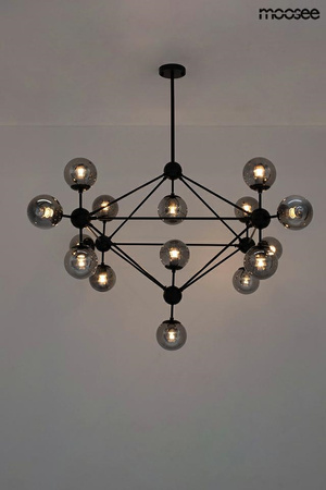 MOOSEE lampa wisząca ASTRIFERO 15 czarna