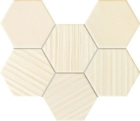 Tubądzin Horizon HEX Ivory 22,1x28,9