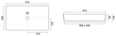 UMYWALKA DENIS BLACK MATT - NABLATOWA