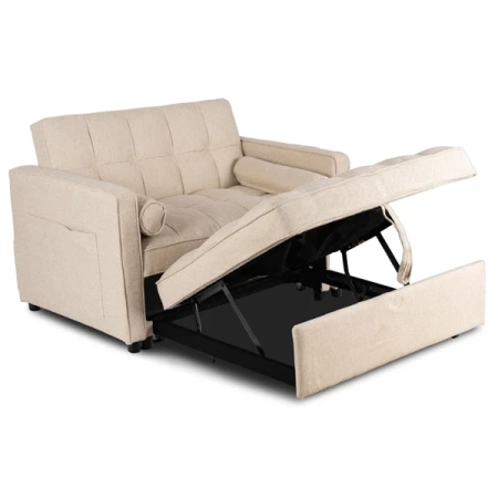 Fotel Rozkładany CORRA Beżowy