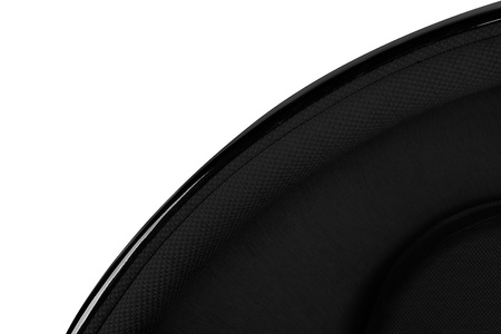 Fotel BALL BLACK czarny - włókno          szklane, metal