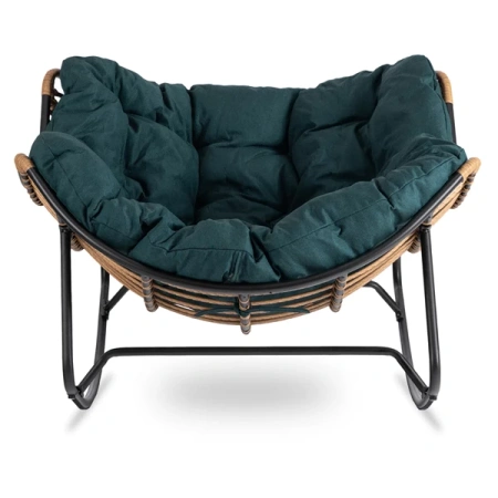 Fotel Bujany ELTON Zielony