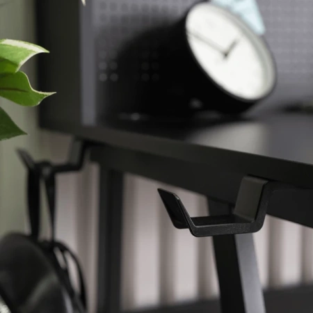 Biurko Gamingowe ROLL 138,5 cm Czarne