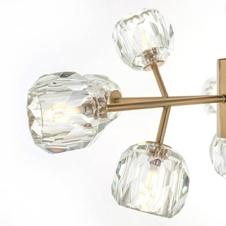 RICHMOND lampa wisząca QUINTY złota