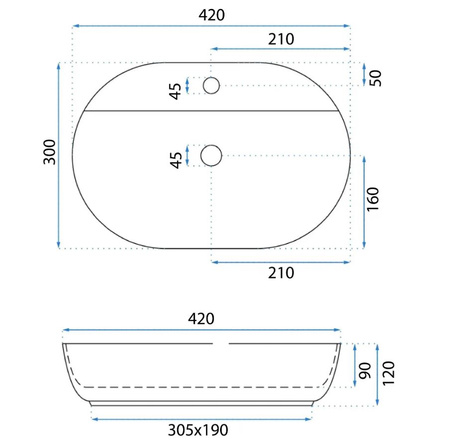 UMYWALKA AURA 42 - NABLATOWA