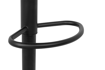 Krzesło barowe STOR PU regulowane  brązowe