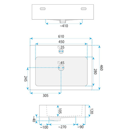 UMYWALKA KONGLOMERATOWA ALISON 60 - NABLATOWA