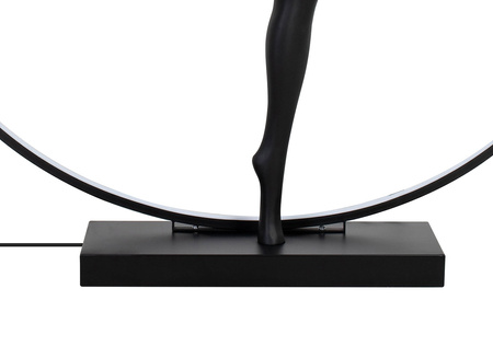 MOOSEE lampa podłogowa HUMAN ACROBATIC    czarna