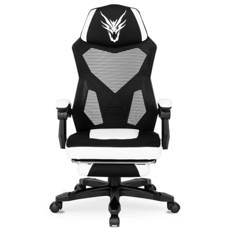 Fotel Obrotowy BING Czarny/biały