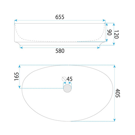 UMYWALKA SABINA 65 - NABLATOWA