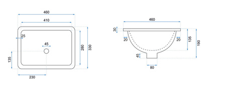 UMYWALKA ADELA - PODBLATOWA