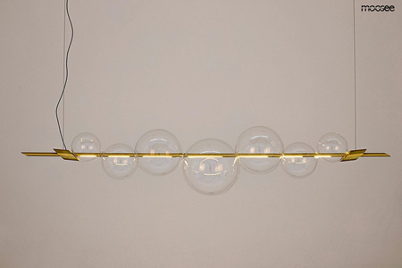 MOOSEE lampa wisząca ECHO 140 złota