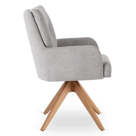 Krzesło Obrotowe BIANCO Szare