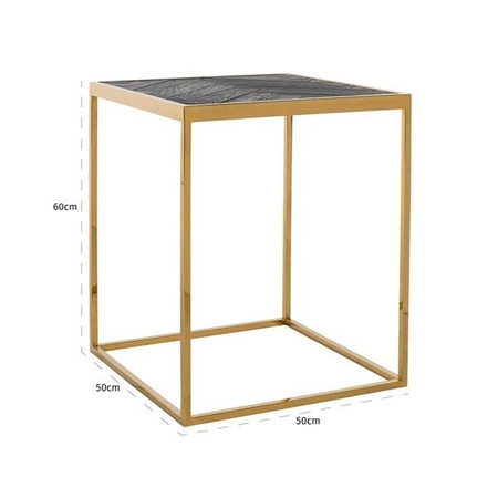 RICHMOND stolik BLACKBONE GOLD 50