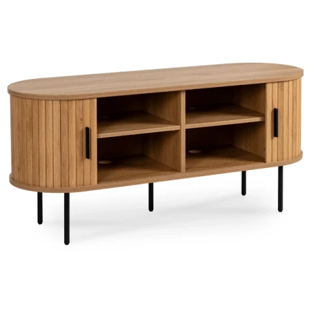 Szafka RTV Dwudrzwiowa 120 cm TRISH Dąb