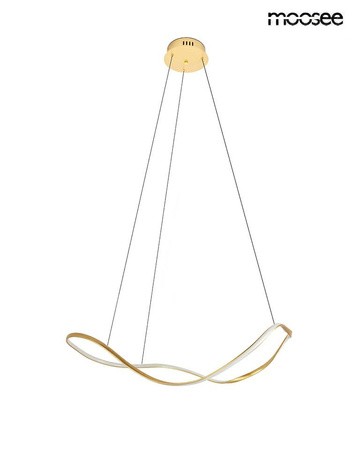 MOOSEE lampa wisząca WAVES 60 złota