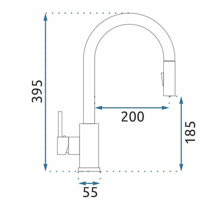 BATERIA KUCHENNA FRESH MIEDŹ SZCZOTKOWANA
