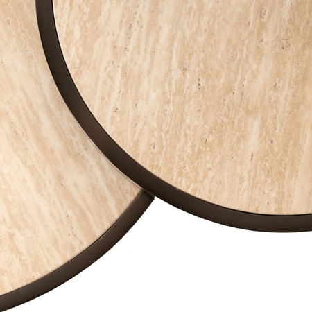 RICHMOND zestaw stolików kawowych RONSON