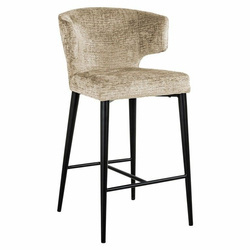 RICHMOND krzesło barowe TAYLOR beżowe - trudnopalne