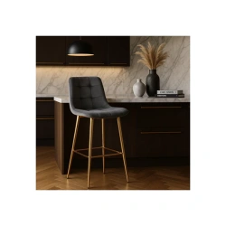 Hoker ARIEL Szary Welurowy