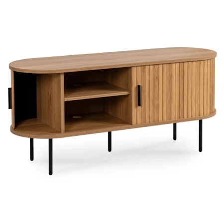 Szafka RTV Dwudrzwiowa 120 cm TRISH Dąb