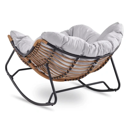 Fotel Bujany ELTON Szary