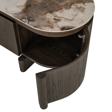 RICHMOND szafka RTV LANGFORD brązowa