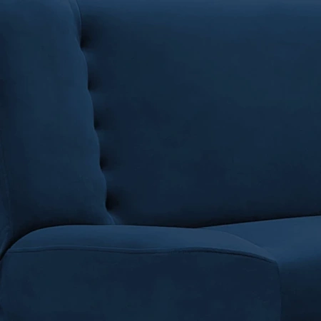 Zestaw 2x Sofa PIANO Granatowa