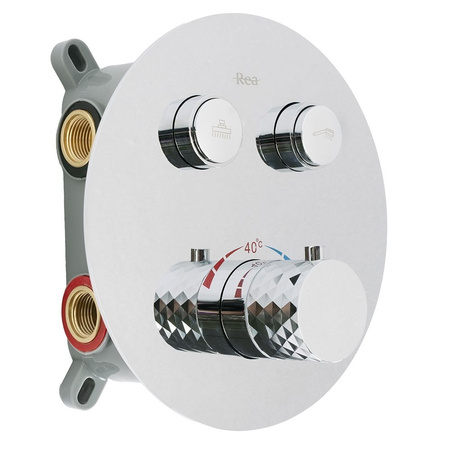 ZESTAW NATRYSKOWY PODTY LUNGO DIAMOND CHROM TERMOS