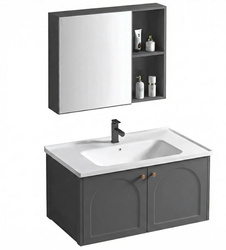 ZESTAW MEBLI ŁAZIENKOWYCH DENVER 80 GREY