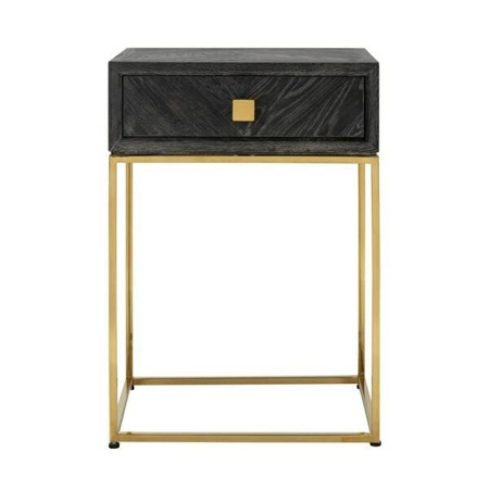 RICHMOND szafka nocna BLACKBONE GOLD - 1 szuflada