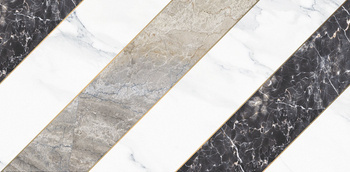 Tubądzin Domino Ferro Stripes A Dekor 29,8x59,8